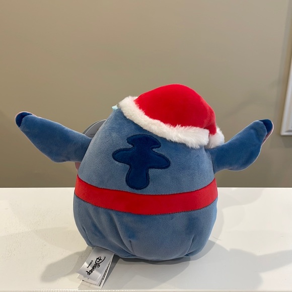 NWT 6.5” Disney Holiday Stitch with Santa Hat Squishmallow - Picture 2 of 4